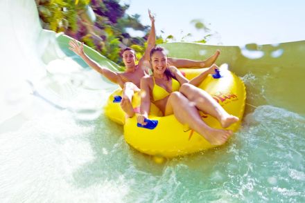 Jungle Snake 4 PIPEline toboganes de tubo de agua Siam Park Tenerife
